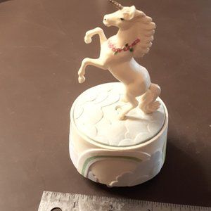 Collector music box unicorn